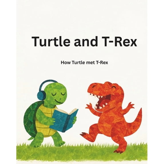 Turtle Rex Turtle and T-Rex Turtle and T-Rex: How Turtle Met T-Rex, Book 1 ...