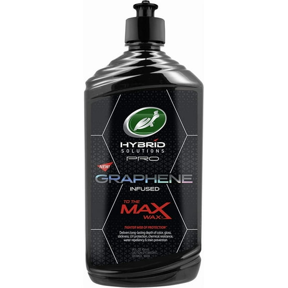 Turtle ax 53479 Hybrid Solutions Pro to The Max Graphene Liquid ax, Patent-Pending Advanced Paint Protection, Extreme Gloss High Shine Finish, for Cars Trucks and More, 14 oz. (Pack of 1)