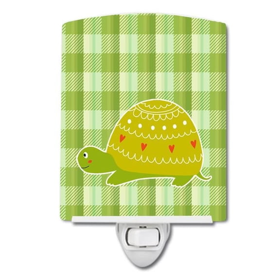 Turtle on the Move Ceramic Night Light