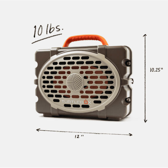 Turtlebox GEN 3 Delta Brown Portable Bluetooth Speaker (Limited Edition)