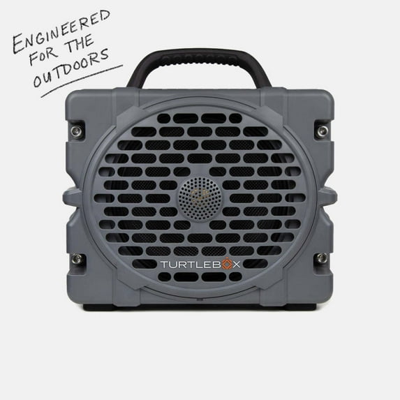 Turtlebox Grande Speaker, Gray