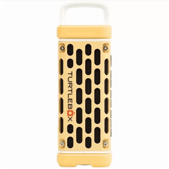 TURTLEBOX Ranger Portable Waterproof Speaker | Yellow Limited Edition