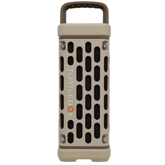 Turtlebox Ranger Li-Ion Battery-Powered Ultra-Portable Speaker, Tan