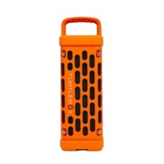 Turtlebox Ranger Orange Li-Ion Battery-Powered Ultra-Portable Speaker