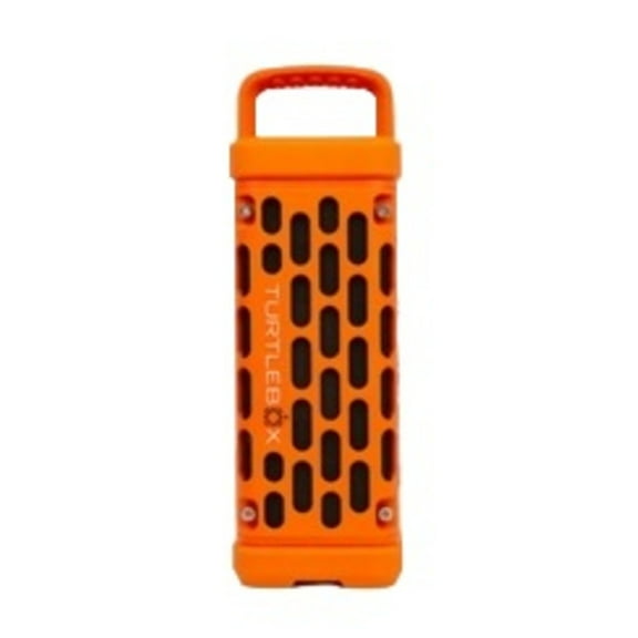 Turtlebox Ranger Orange Li-Ion Battery-Powered Ultra-Portable Speaker
