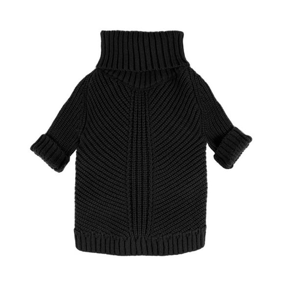 Turtleneck Dog Pullover Sweater for Dogs to Large Dogs Windproof Cardigan for Winter Outdoor