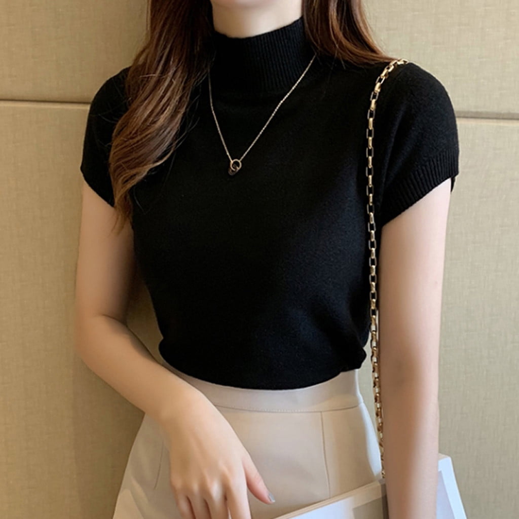 Summer Turtleneck Womens