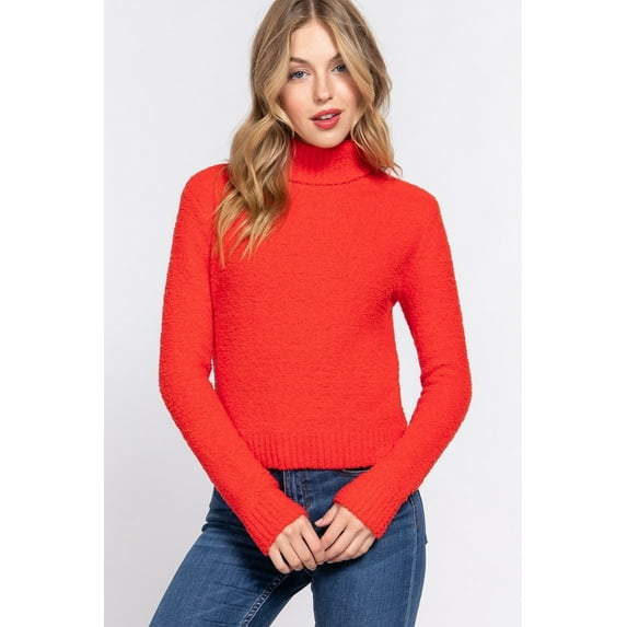 Turtleneck Sweater Top
