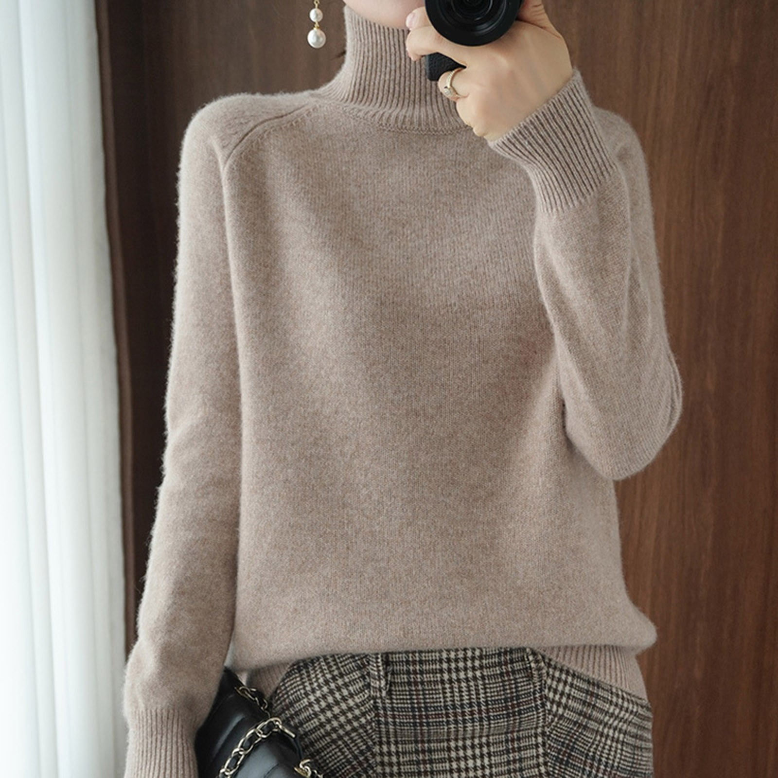 Mishow Sweaters 2018 Knitted Bottoming Long Sleeve Solid pullover Women Striped jumper Autumn Winter knitwear Fit tops MX18D5136