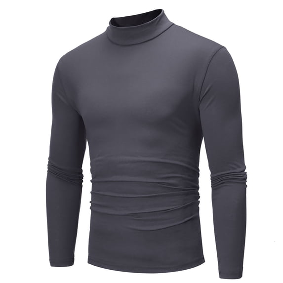 Turtleneck Sweaters for Men Lightweight Long Sleeve Shirt Casual Slim Fit Fall Spring Trendy Tops 2026
