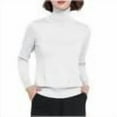 thumbnail image 1 of Turtleneck Tops for Women Plus Size Long Sleeve Shirts Fall Winter Lightweight Mock Neck Basic Sweater, 1 of 3