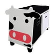 thumbnail image 1 of Turtleplay  Childrens Cow Storage Bench with Cushion, 1 of 4