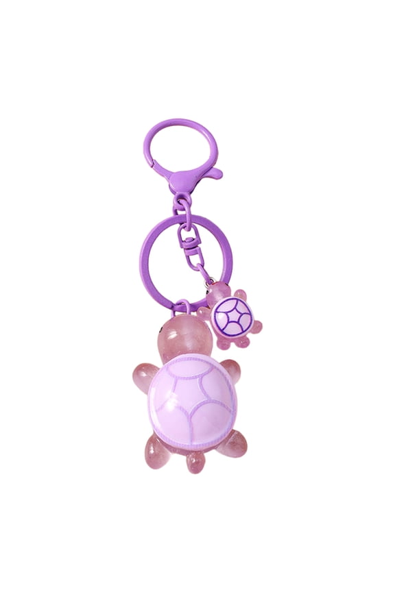 Turtles Bag Pendant Everyday Use Keyring for Ladies Shape Key Rings Tortoise Decoration for Phones and Wallets