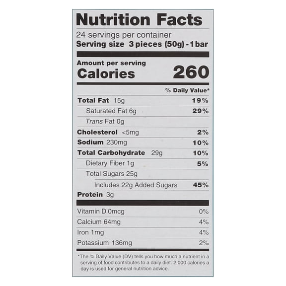 Turtles Caramel Sea Salt Nut Cluster 24 - 1.7 oz Bars