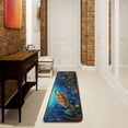 thumbnail image 1 of Turtles Corals Waterweed Runner Rug Ares Rug Non-Slip Laundry Rug 72×24 inch Soft Washable for Bedroom Bathroom Kitchen Living Room, 1 of 6