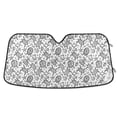 thumbnail image 1 of Turtles Shells Starfish Line Car Windshield Sun Shade Foldable Car Front Window Visor Heat and UV Protection 55x27.6, 1 of 8