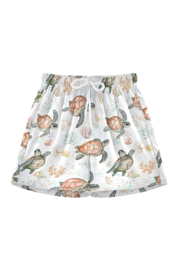 Turtles Swim Trunks Quick Drying Bathing Suit Summer Shorts Swimwear