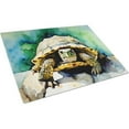 thumbnail image 1 of Turtles Tortoises Glass Cutting Board Large 12 in x 15 in, 1 of 5