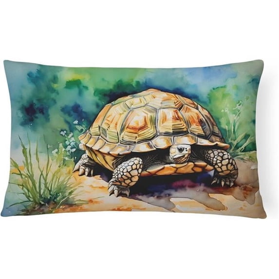 Turtles Tortoises Throw Pillow 12 in x 16 in