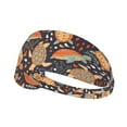 thumbnail image 1 of Turtles and Sea Plants Headbands for Women Men, Workout Elastic Sweat Band for Yoga Running Cycling Gym Exercise Non Slip Head Bands for Women's Hair, 1 of 5