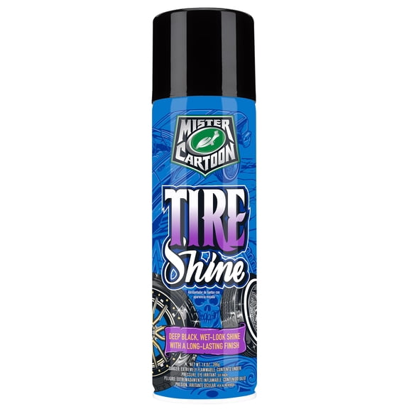 Turtlewax 54252 Mr Cartoon: Tire Shine Aer 14 Oz [