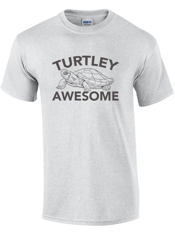 Turtley Awesome Pun Casual Design For Celebration Moments T-Shirt, Size S-5XL