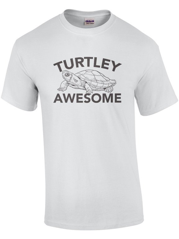 Turtley Awesome Turtle Pun Animal Lover T-Shirt