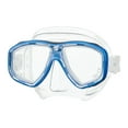 thumbnail image 1 of Tusa M-212 Ceos Clear Skirt Mask - Fish Tail Blue, 1 of 14
