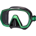 thumbnail image 1 of Tusa Freedom Elite Diving Mask (Black/Energy Green), 1 of 4