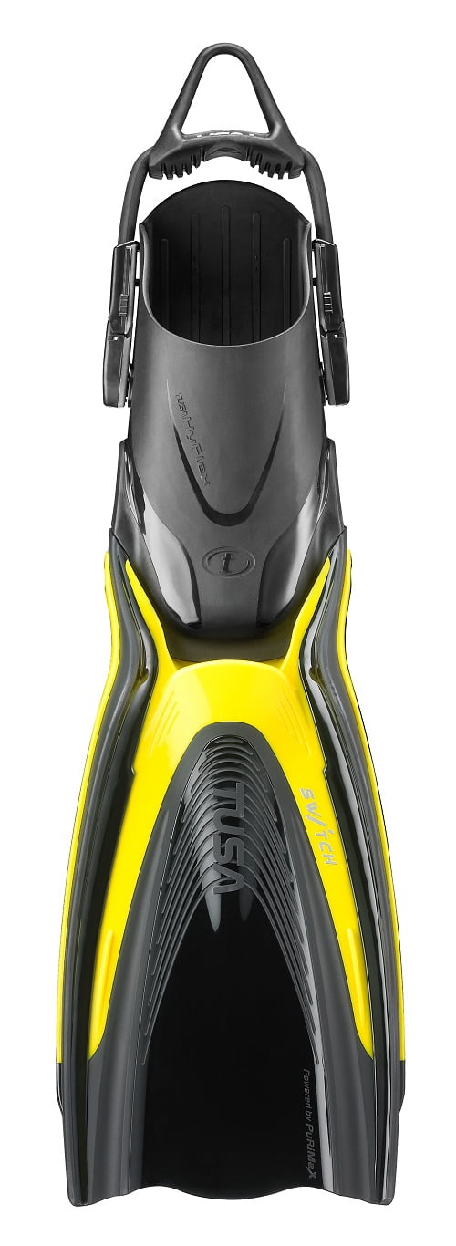 Tusa Hyflex Switch Fin - XSmall Flash Yellow