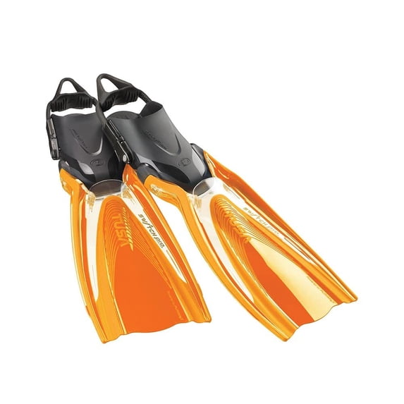 Tusa Hyflex Switch Pro Diving Fins (Energy Orange, Medium)