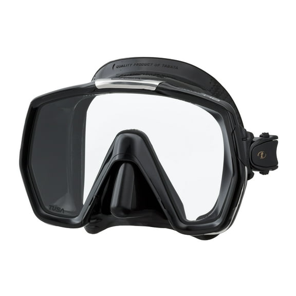 Tusa M1001 Freedom HD Scuba Diving Mask Black Silicone