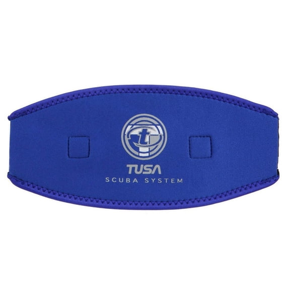 TUSA Neoprene Wide Comfort Mask Strap Cover (Blue)