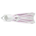 thumbnail image 1 of Tusa SF-22 Solla Open Heel Scuba Diving Fins - Pink/White - Small, 1 of 2