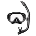 thumbnail image 1 of TUSA Adult Mask and Snorkel Combo, Color: Black/Black (UC-0110-BKBK), 1 of 2