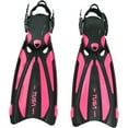 thumbnail image 1 of Tusa Solla Open Heel Fin - Black - X-Small, 1 of 9