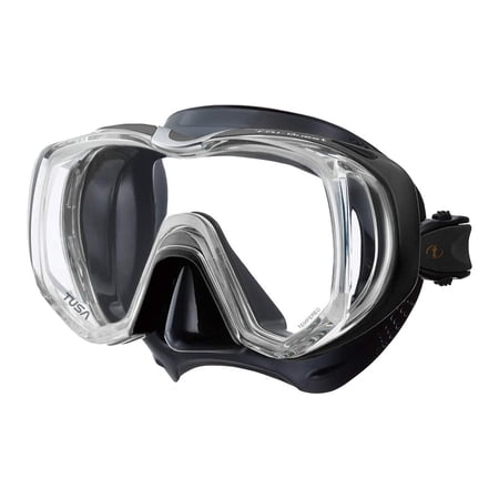 TUSA Freedom Tri-Quest Black/Black Diving Mask (M-3001QB-BK)