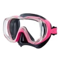 thumbnail image 1 of Tusa Tri-Quest Scuba Mask - BlackHot Pink, 1 of 3