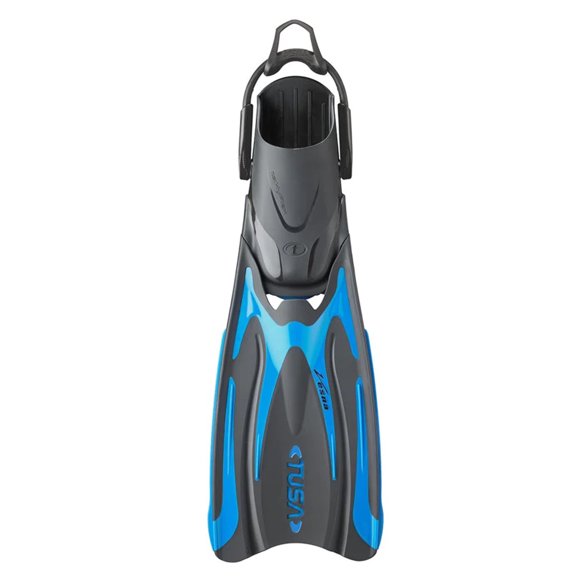Tusa Vesna Fin with Bungee Small Fish Tail Blue