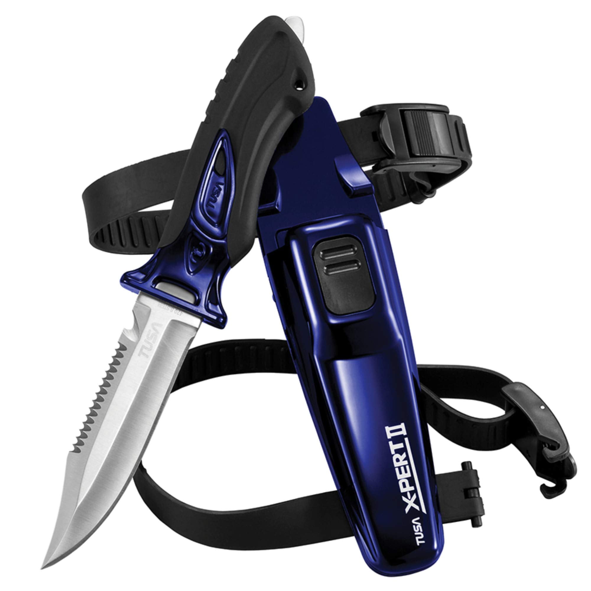 TUSA X-Pert II Drop Point Dive Knife