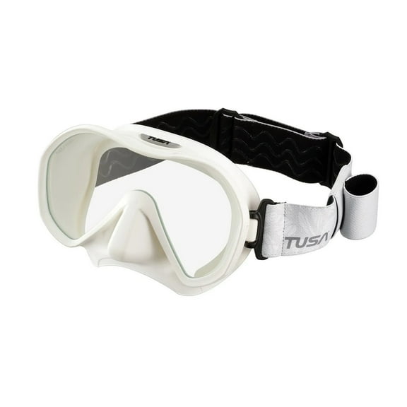 Tusa Zensee Mask with Fabric Strap White