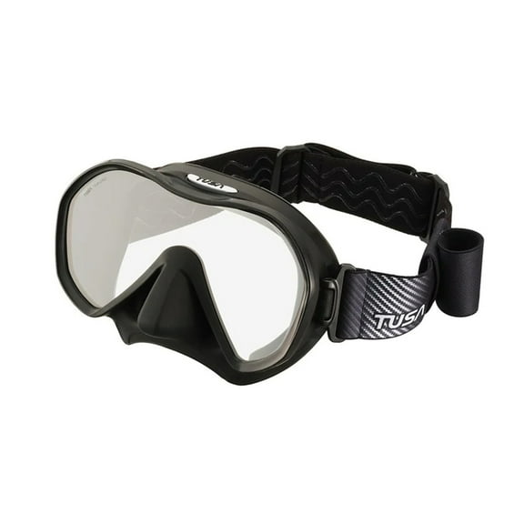 Tusa Zensee Mask with Fabric Strap Black