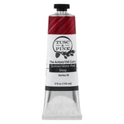 Tusc & Pine Artist Oil Paint - Quinacridone Red Deep, 150 ml, Non-Yellowing, Rich & Creamy Consistency, Maximum Pigment Load, Small Batch Milled Oil Paints Made in the USA