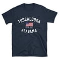 thumbnail image 1 of Tuscaloosa Alabama Patriot Men's Cotton T-Shirt, 1 of 1