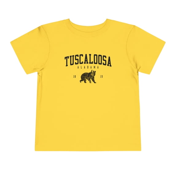 Tuscaloosa Alabama Toddler Shirt Gifts Boy Girl Size 2T-5T