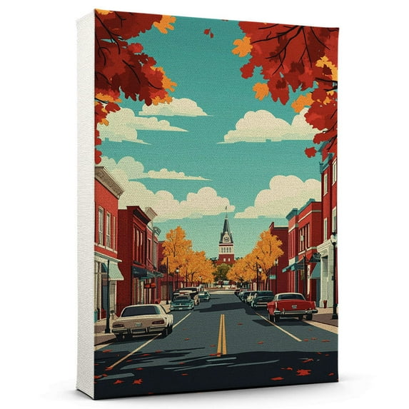 Tuscaloosa Travel Canvas, Alabama Canvas Print,Tuscaloosa Canvas Wall Art,Alabama Travel Wall Art, Travel Print, Travel Gift -103AZ1416