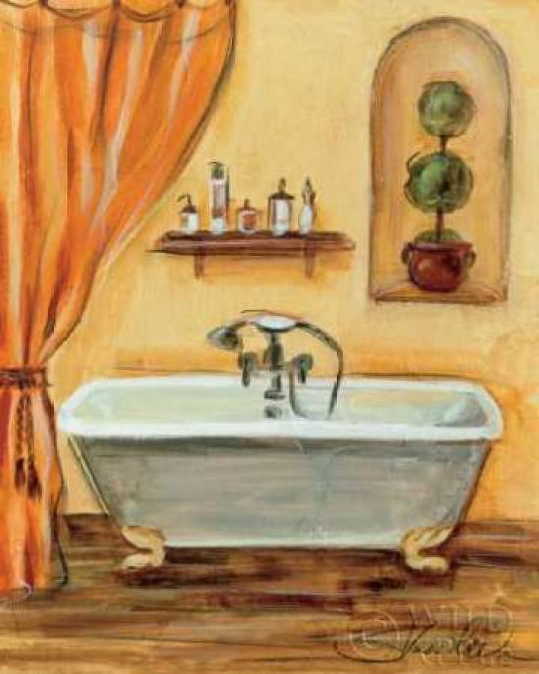 Tuscan Bath I Canvas Art - Silvia Vassileva (24 x 30)