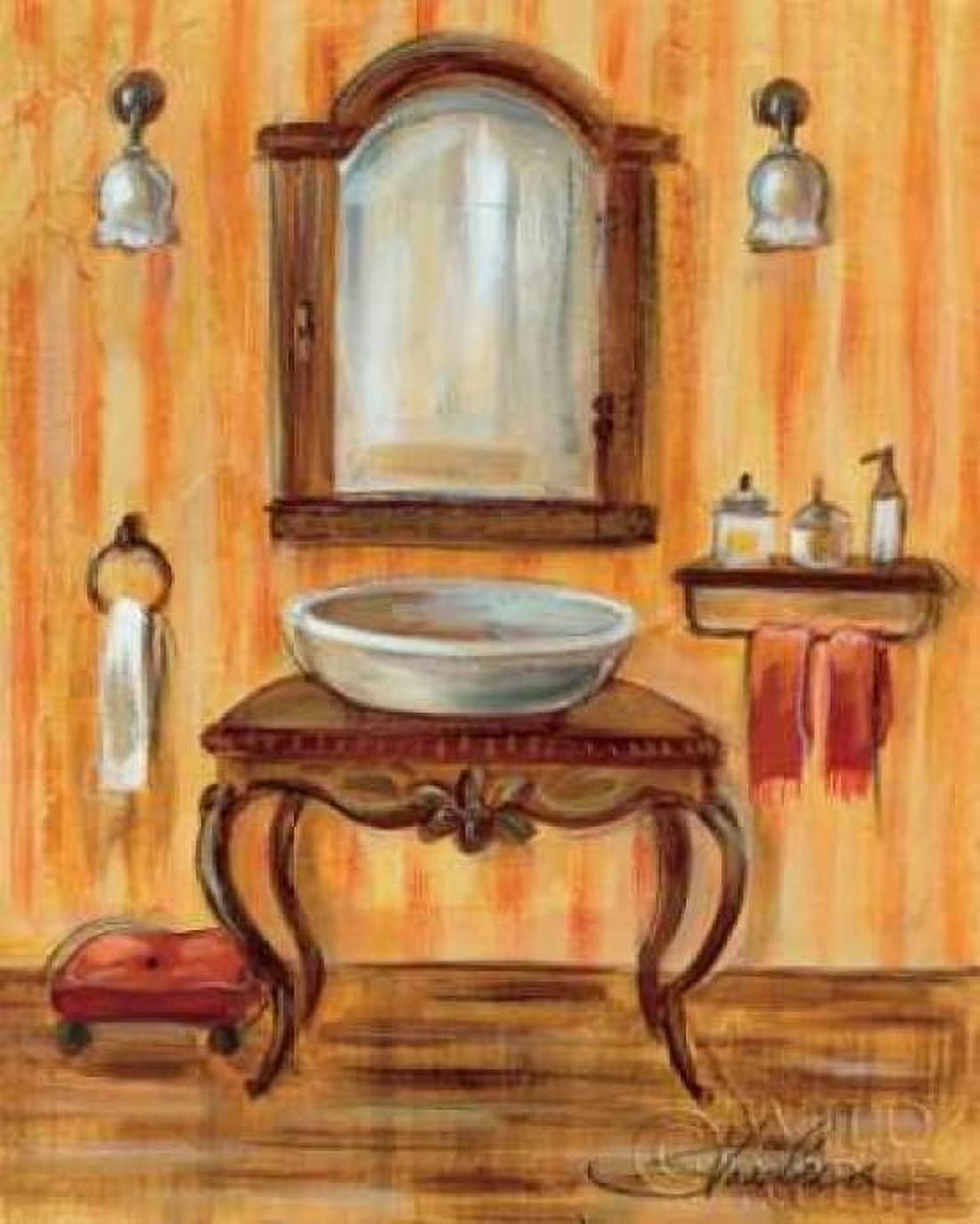 Tuscan Bath II Canvas Art - Silvia Vassileva (24 x 30)