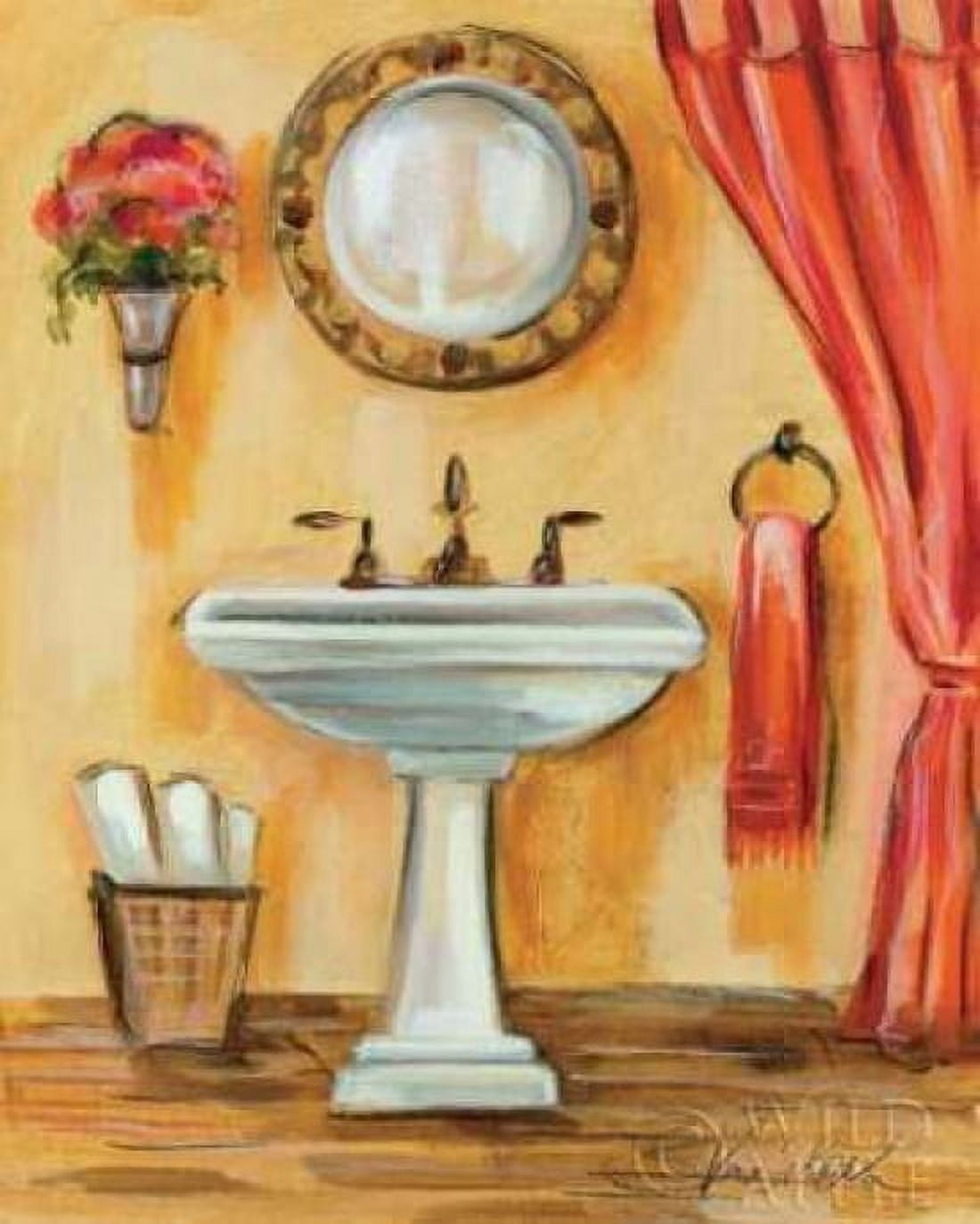 Tuscan Bath IV Canvas Art - Silvia Vassileva (24 x 30)