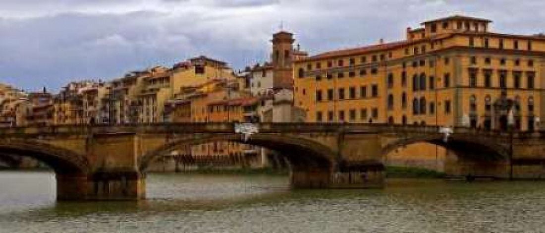 Tuscan Bridge II Canvas Art - Rita Crane (10 x 20)